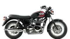 Retro Triumph motorbikes vehicles