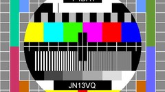 Retro TV television test pattern