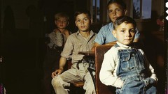 Retro vintage USA colored 1940