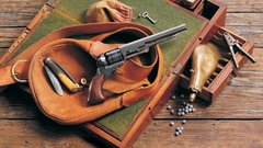 Revolver Colt pistol antique percussion paterson