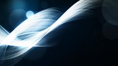 Ribbon of light abstract