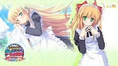 Ribbons anime girls green eyes maids osananajimi wa daitouryou 