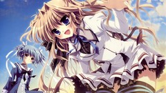 Ribbons anime girls seifuku mashiroiro symphony izumi tsubasu 