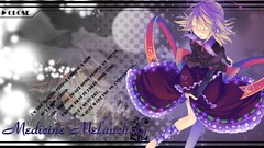 Ribbons blondes skirts anime girls short hair touhou video 