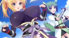 Ribbons green eyes green hair dog days eclair martinozzi 