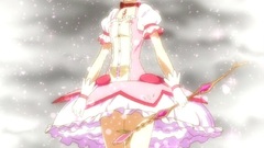 Ribbons pink hair mahou