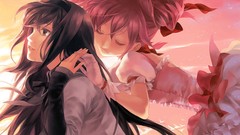 Ribbons purple hair pink