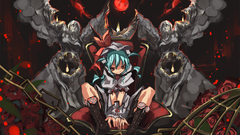 Ribbons Vampires red eyes