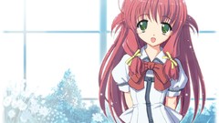 Ribbons wish angels pink hair green eyes mizuki