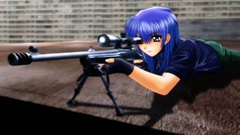 Rifle Anime girls sniper