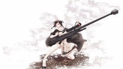 Rifles Guns maids weapons