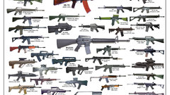 Rifles Guns military weapons