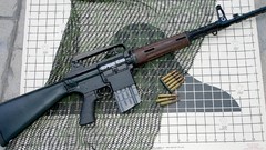 Rifles Guns weapons armalite