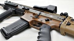 Rifles Guns weapons eotech