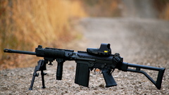 Rifles Guns weapons FN