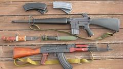 Rifles Guns weapons Viet