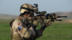 Rifles soldier Norwegian Norway