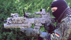 Rifles soldiers Guns Army