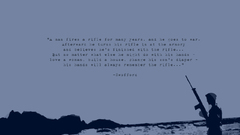 Rifles soldiers Quotes