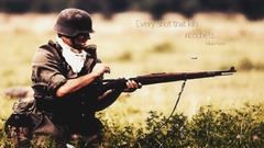 Rifles War soldier Quotes