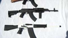 Rifles weapons ak-47