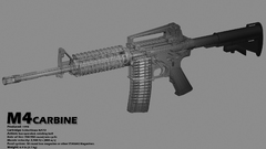 Rifles Xray gray background