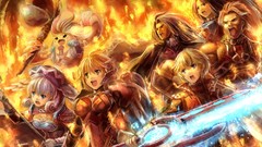 Riki video games xenoblade melia shulk reyn dunban sharla