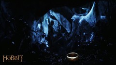 Rings caves The Hobbit blurred background Bilbo Baggins