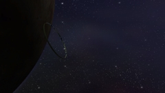 Rings outer space planets