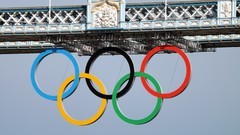 Rings Tower Bridge olympics 2012 olympics