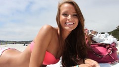 Rings young outdoors bracelets smiling brunettes