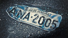 Rio de Janeiro Brazil number plate