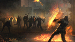 Riots police artwork