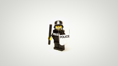 Riots police Legos