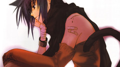 Ritsuka Aoyagi bandaids cat