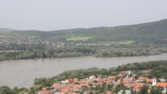 Rivers cityscapes Duna