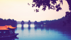 Rivers lomography water China