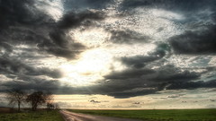 Road to nowhere stormy