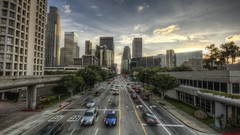 Roads cityscapes HDR Photography