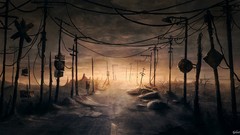 Roads digital art fantasy art
