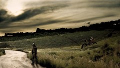 Roads funny motorbikes