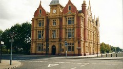 Roads houses buildings cities