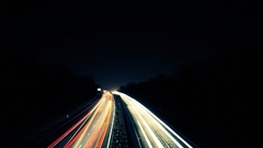 Roads long exposure