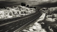 Roads monochrome