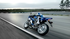 Roads Yamaha blurred vehicles yamaha r6 motorbikes