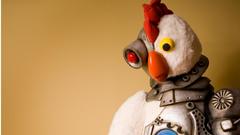 Robot chicken bird