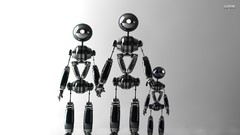 Robot family 3d