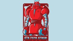 Robot propaganda artwork