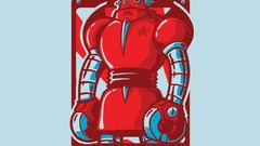 Robot propaganda artwork