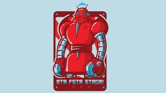 Robot propaganda artwork